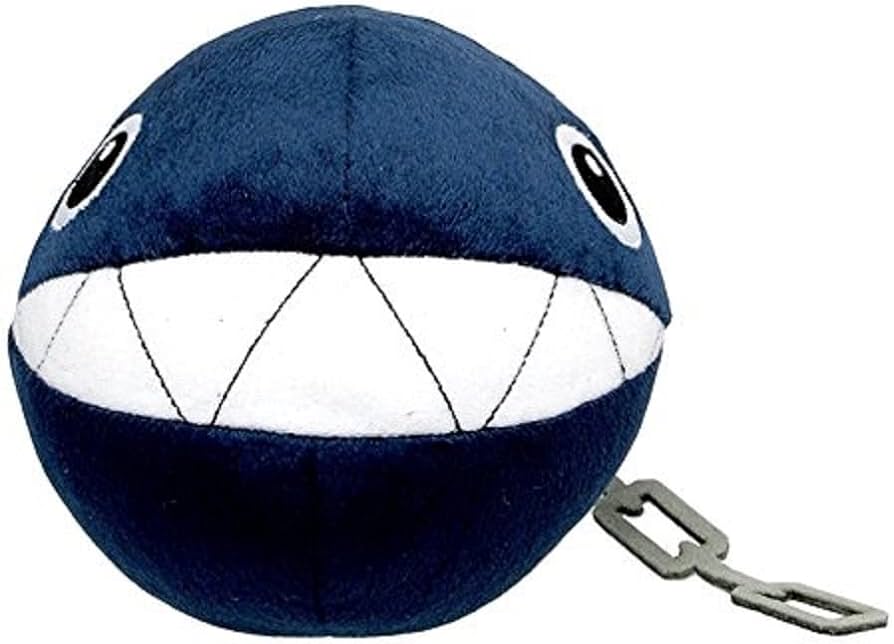 Little Buddy - 5" Chain Chomp Plush (A01)